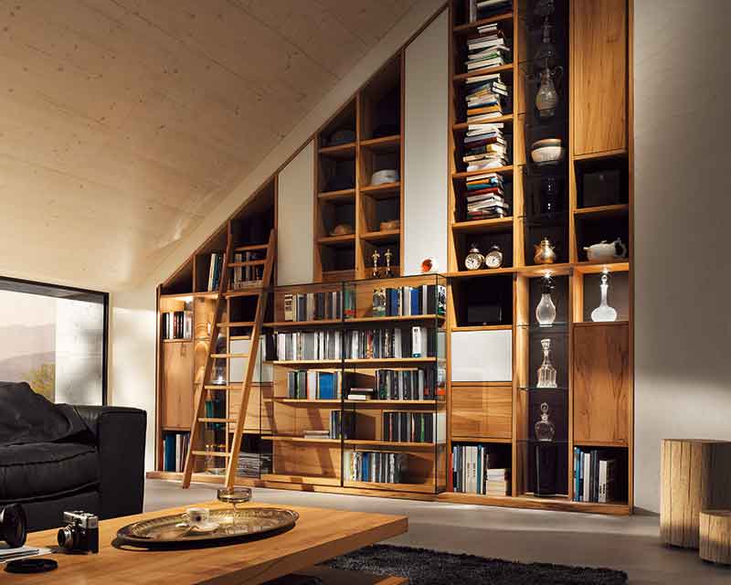Luxury sliding panel wall units