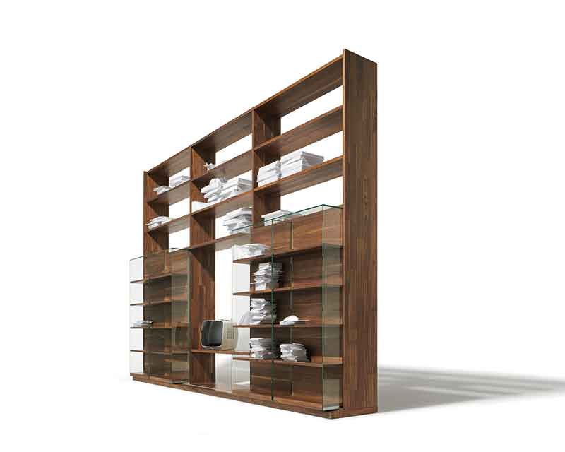 Luxury sliding panel media units