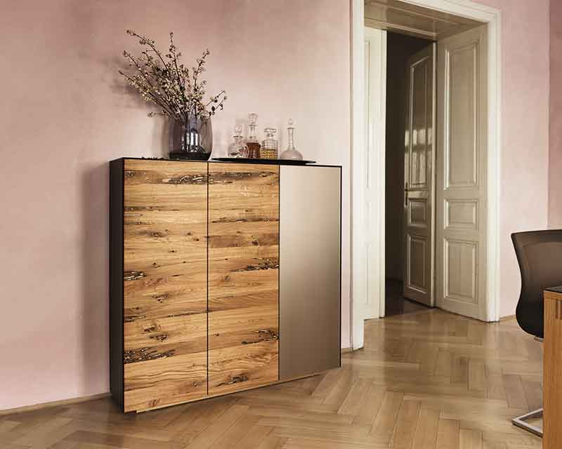 Beautiful highboard made with Venetian Oak