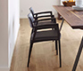 Black DM326 dining chair