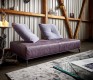Bohemian-look sofa and chair elements