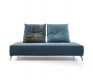 Two seater element sofa in a Bohemian look