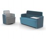 Breakout seating - Pod low backrest sofa and chair