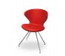 Red dining chair