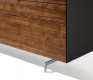 Close up of the runners on the Cubus Pure Runner sideboard