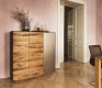 Highboard made from real Venetian oak weathered in Venice waterways