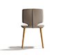 The Aye dining chair shown from the back