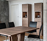 Danish oak display cabinets