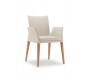 The 941 carver dining chair with wood legs