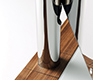 Close-up of the TV podium on the Cubus Pure TV cabinet