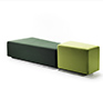 Green lobby and reception seating
