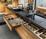 Linee luxury kitchen drawers