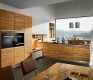 Linee luxury kitchen in beech