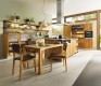 Loft solid hardwood country kitchen