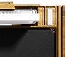 Luxury high-end computer secretaire