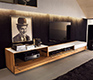 High-end luxury contemporary low media units