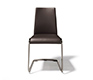 High-end luxury leather dining chair