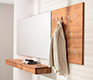 Luxury modern hallway coat rack