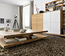 Luxury modern oak wood coffee table