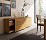 Cubus luxury sideboard with front panel partially open