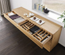 Luxury solid wood sideboard with cutlery drawer