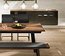 Luxury wood and glass sideboard
