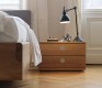 Nox oak bedside cabinet