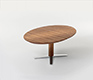 Girado oval dining table