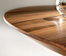 Girado walnut dining table edge detail
