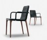 The 284 carver dining chair in black