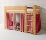 Rabbit solid alder wood kids bed