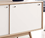 Close up of Danish retro sideboard