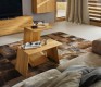 Sidekick coffee table and side table