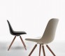 Two soft-touch dining chairs