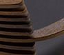 Amazingly exquisite shot of the DM4105-06 Danish solid wood carver dining chair