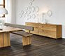 European high-end solid wood sideboard