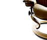 Close-up of the Stressless Kensington recliner