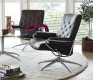 Stressless Metro low-back recliner chairs