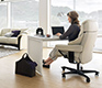 Reno Stressless Office recliner chair