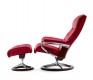 Stressless View recliners viewed from the side