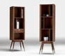 Tall retro office cabinet