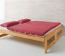 Tandem double kids bed