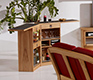 Danish teak bar cabinet