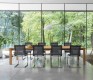 Team7's most popular solid hardwood dining table shown in oak