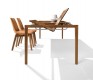 Team7 Tak dining table with wood legs