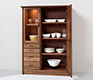 CD1141 display cabinet with the door open