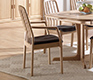 Traditional solid wood dining chair from Denmark