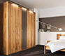 Traditional Luxury solid wood and glass wardrobes
