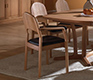 Danish traditional solid wood carver dining chair