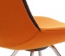 Detail of The 904 dining chair upholstery